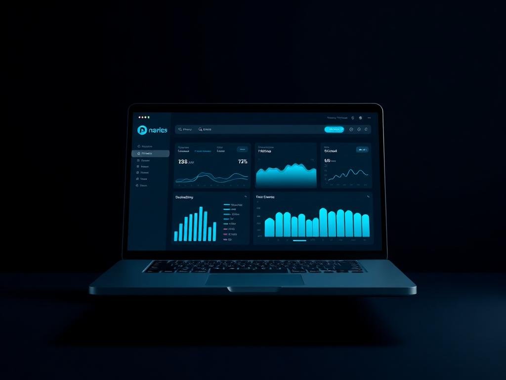 SaaS Dashboard website design by Sitexpert.be