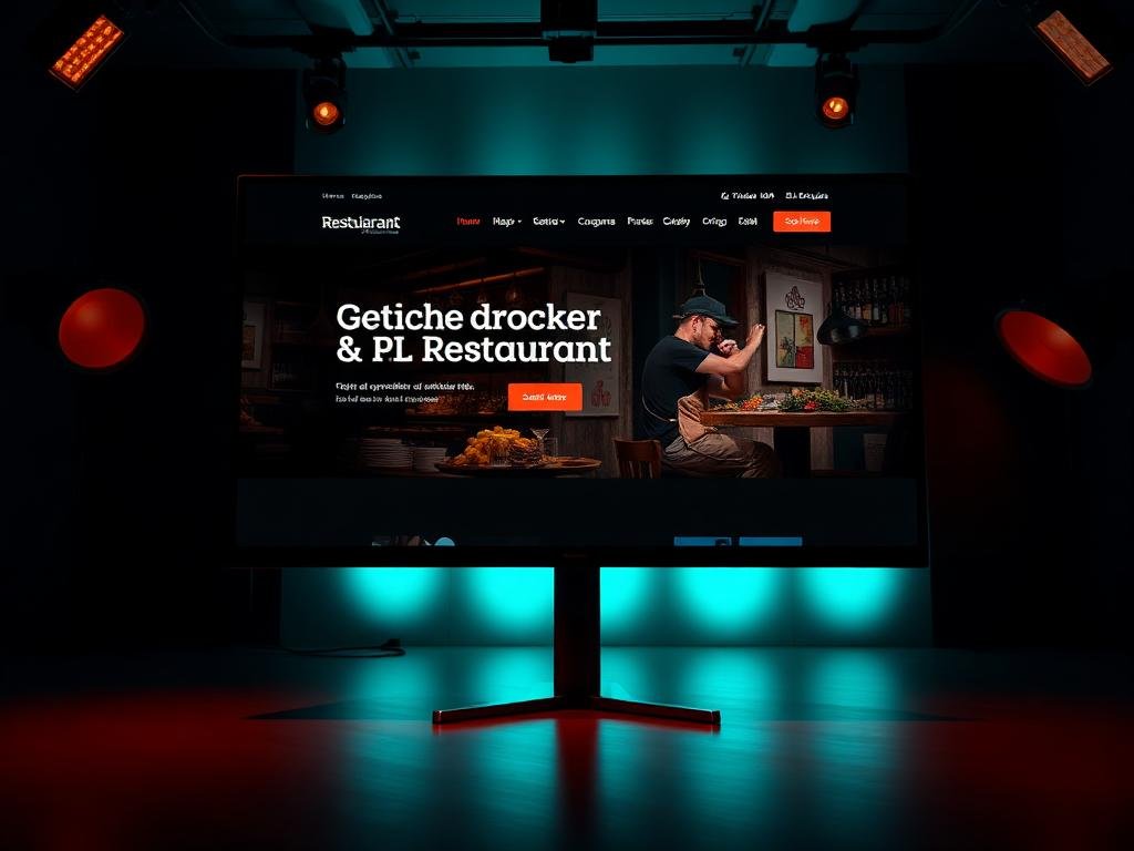 Restaurant website design by Sitexpert.be