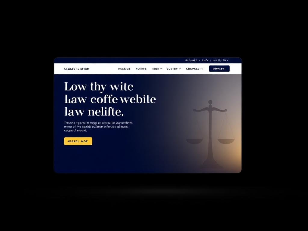 Law Firm website design by Sitexpert.be